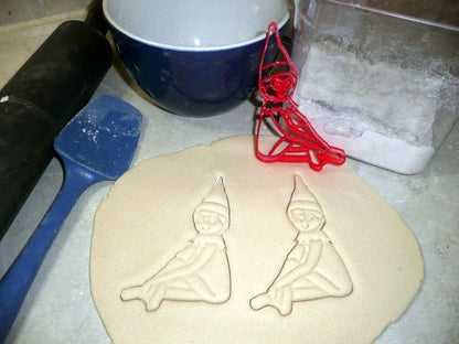 Girl Elf Mischievous Christmas Tradition Cookie Cutter USA PR3275