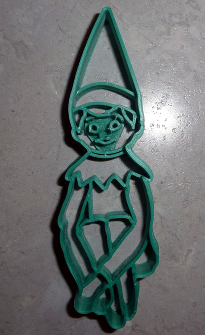 Boy Elf Mischievous Christmas Tradition Cookie Cutter USA PR3276