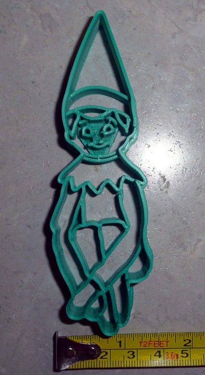 Boy Elf Mischievous Christmas Tradition Cookie Cutter USA PR3276