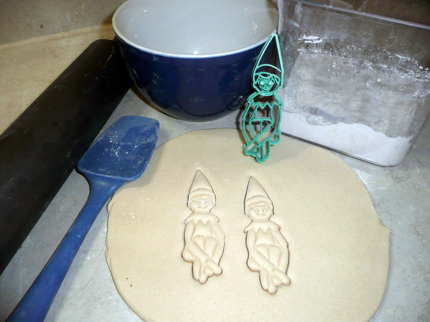 Elf Girl And Boy Christmas Set Of 2 Cookie Cutters USA PR1416