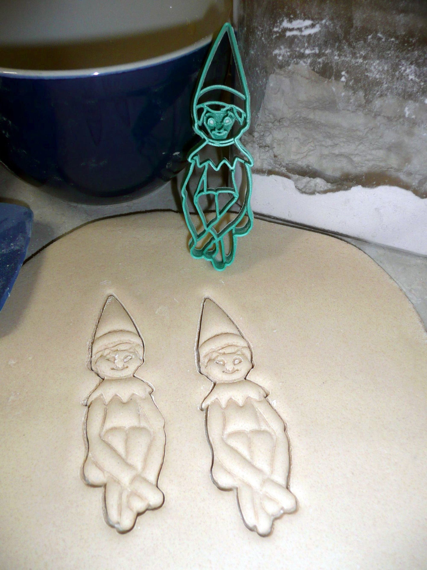Boy Elf Mischievous Christmas Tradition Cookie Cutter USA PR3276
