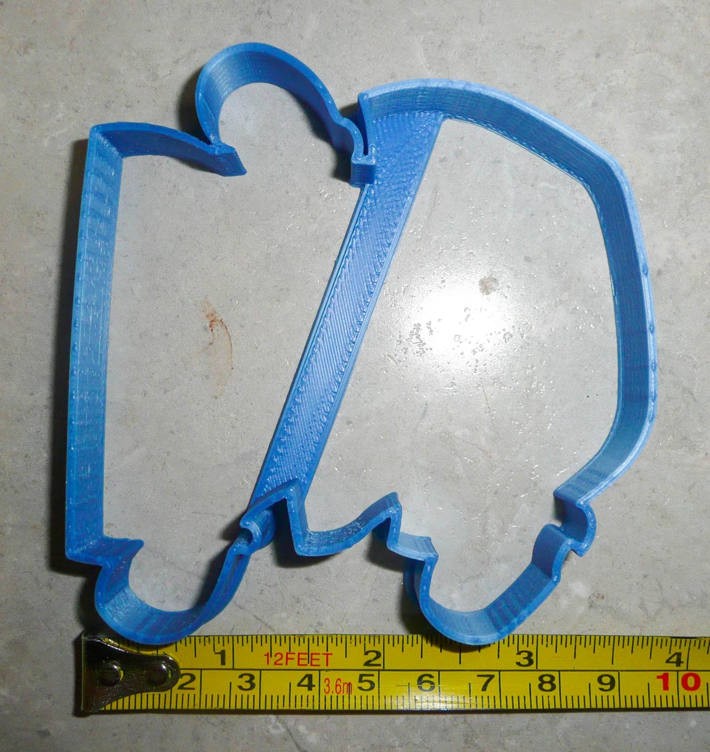 Stacked Tea Cups Teacups Outline Whimsical Theme Party Cookie Cutter USA PR3232