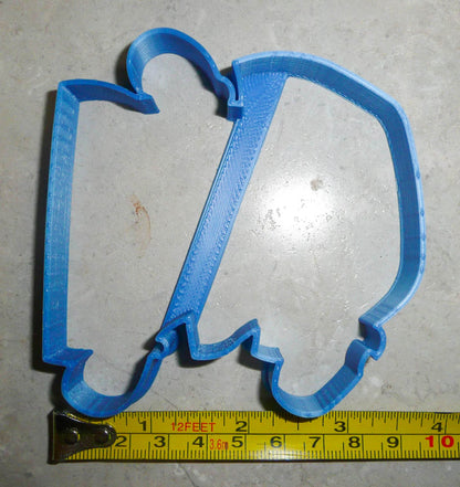Stacked Tea Cups Teacups Outline Whimsical Theme Party Cookie Cutter USA PR3232