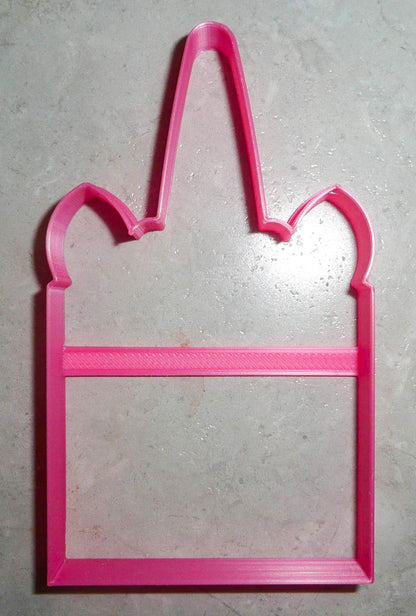 Square Unicorn Head Outline Magical Horse Spiral Horn Cookie Cutter USA PR3233