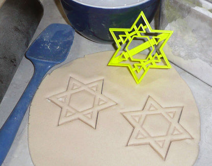 Star Of David Hebrew Shield Jewish Symbol Judaism Cookie Cutter USA PR3286