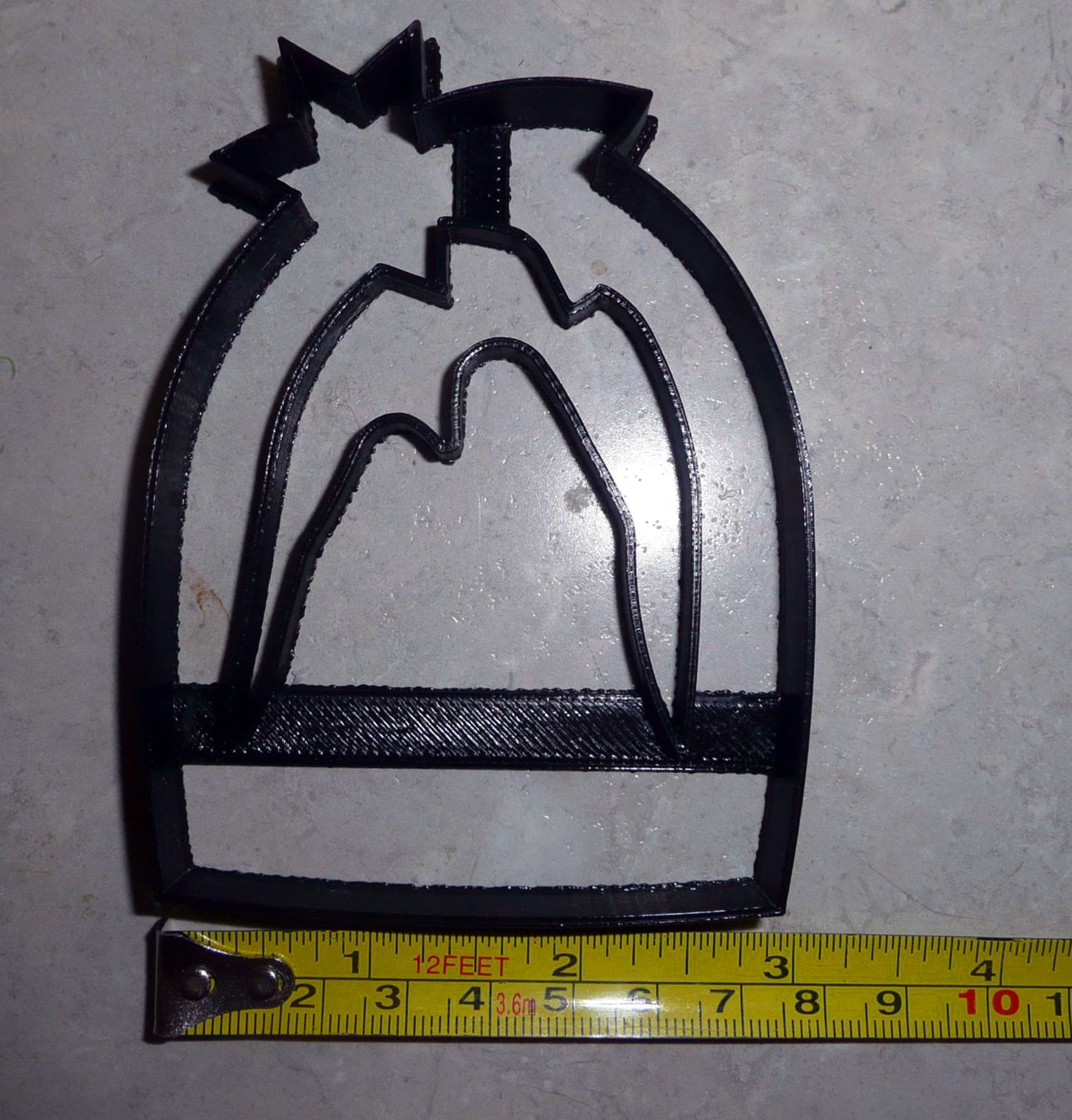 Nativity Manger Scene Baby Jesus Mary Joseph Christmas Cookie Cutter USA PR3031