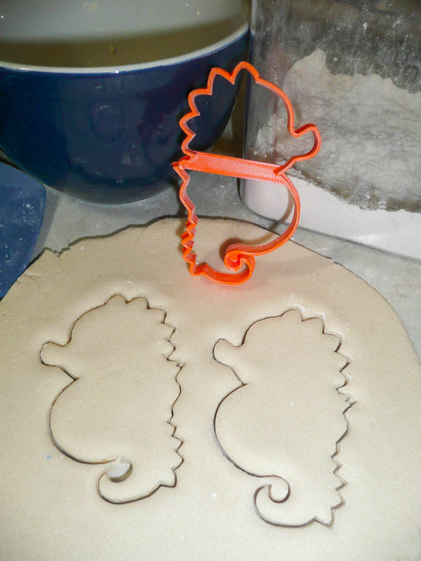 Seahorse Cartoon Style Small Marine Fish Sea Horse Cookie Cutter USA PR3019