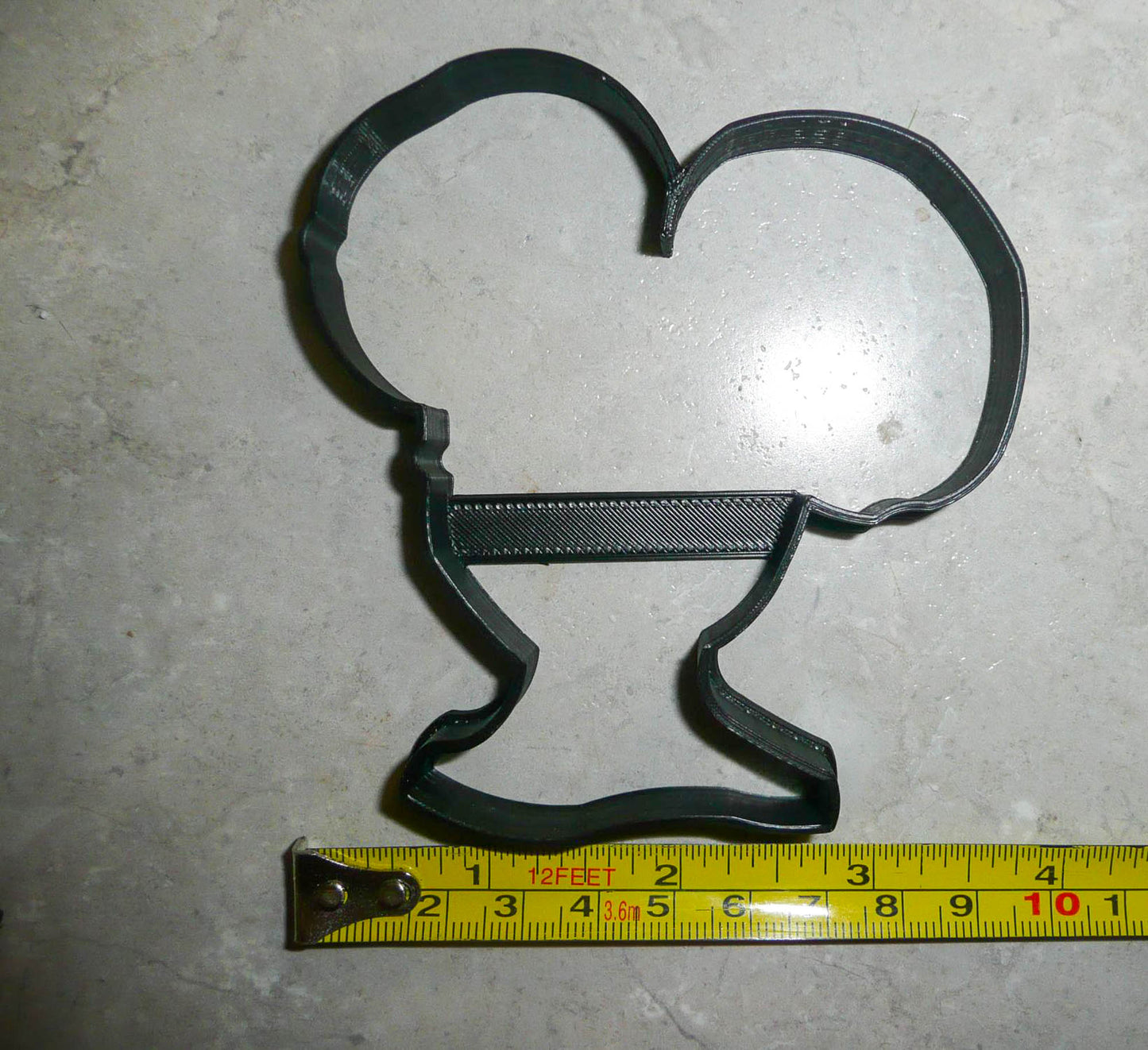 Girl With Afro Ponytails Natural Curls Curly Kinky Hair Cookie Cutter USA PR3023