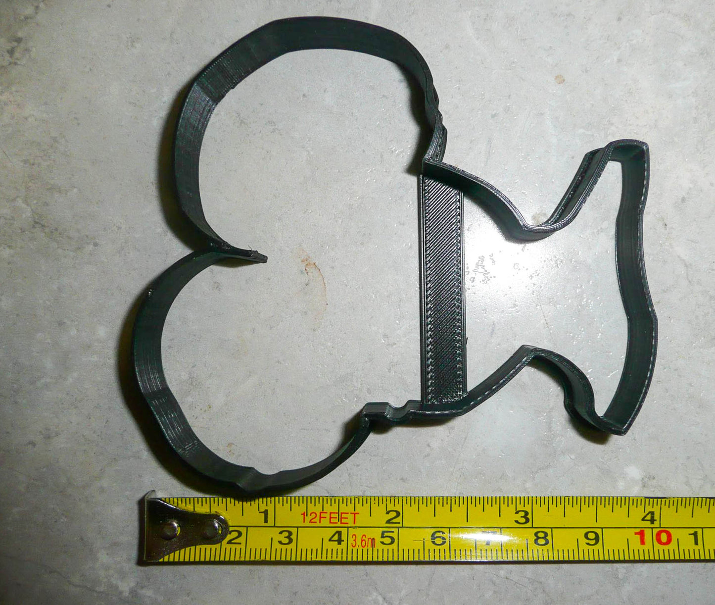 Girl With Afro Ponytails Natural Curls Curly Kinky Hair Cookie Cutter USA PR3023