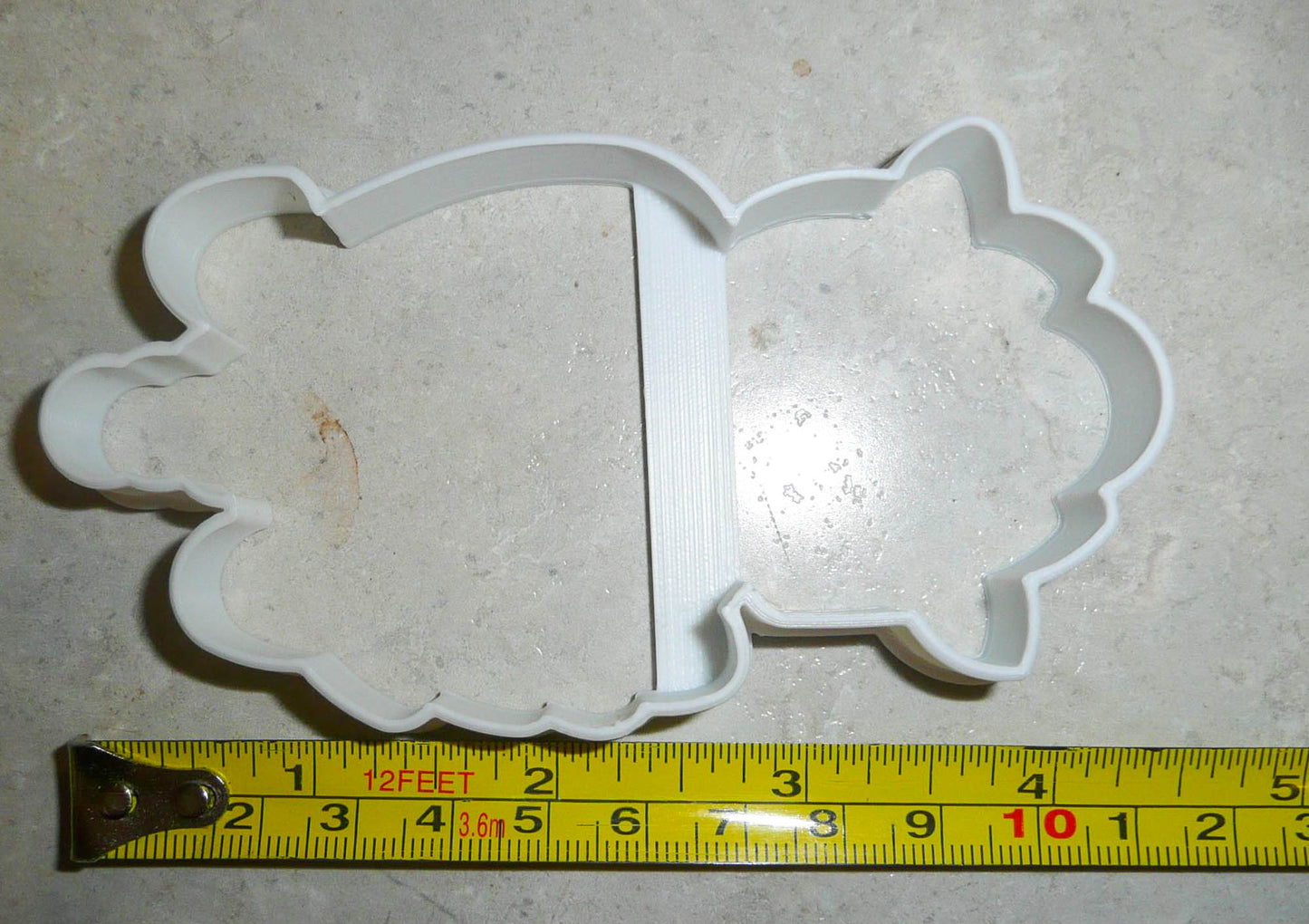 Unicorn Baby Rattle Outline Shower Gender Reveal Cookie Cutter USA PR3088