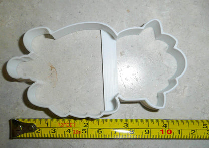 Unicorn Baby Rattle Outline Shower Gender Reveal Cookie Cutter USA PR3088