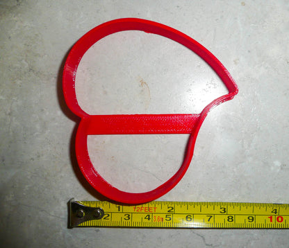 Heart Shape Rain Paint Drop Or Leaf Outline Cookie Cutter USA PR3118