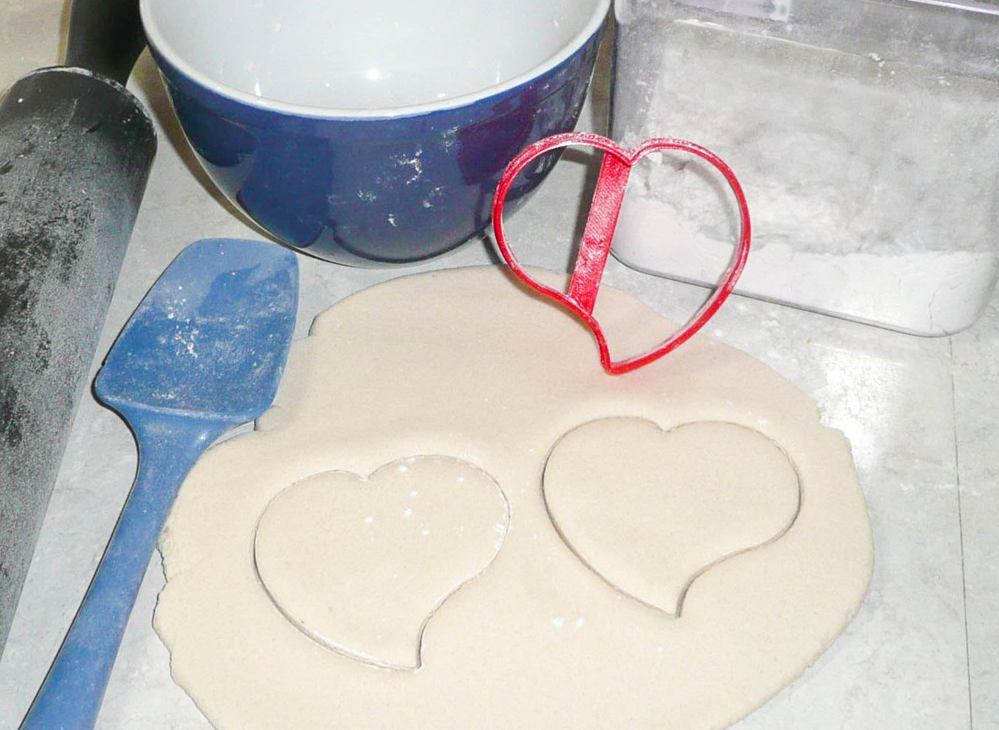Heart Shape Rain Paint Drop Or Leaf Outline Cookie Cutter USA PR3118
