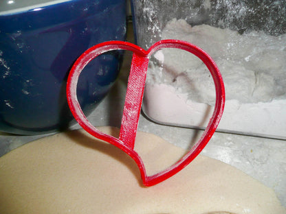 Heart Shape Rain Paint Drop Or Leaf Outline Cookie Cutter USA PR3118