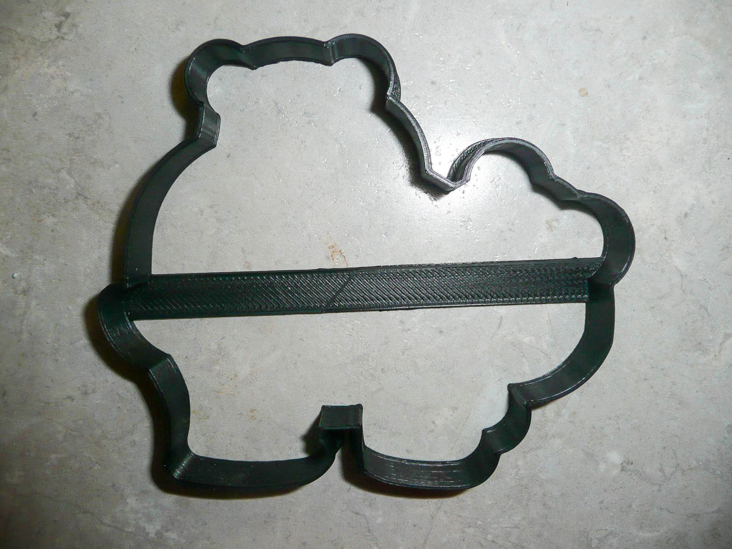 Momma Bear With Baby Cub On Back Outline Wildlife Cookie Cutter USA PR3128