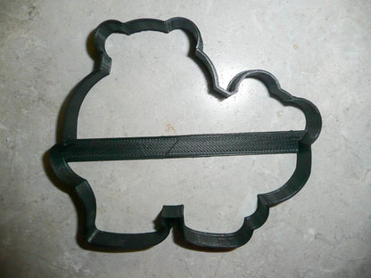 Momma Bear With Baby Cub On Back Outline Wildlife Cookie Cutter USA PR3128