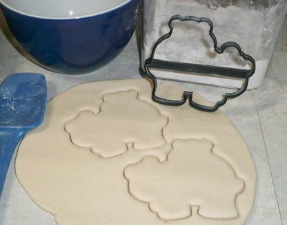 Momma Bear With Baby Cub On Back Outline Wildlife Cookie Cutter USA PR3128