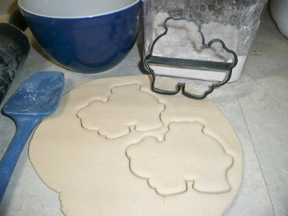 Momma Bear With Baby Cub On Back Outline Wildlife Cookie Cutter USA PR3128