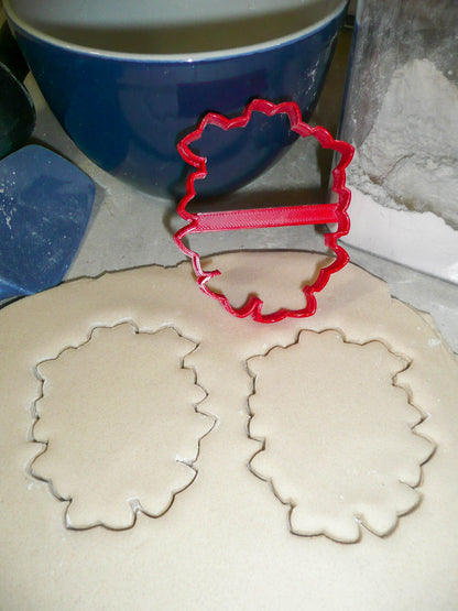 Lei Flower Necklace Hawaiian Garland Wreath Cookie Cutter USA PR3219