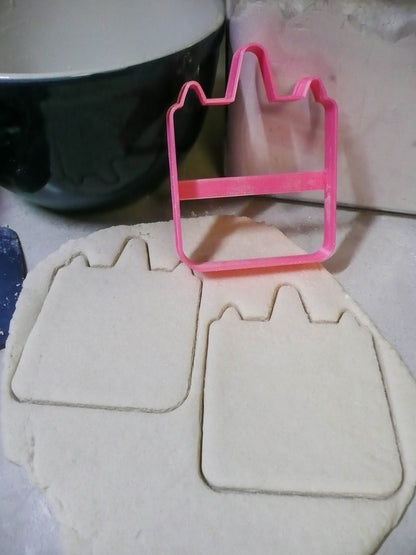 Unicorn Box Outline Magical Horse With Spiral Horn Cookie Cutter USA PR3244