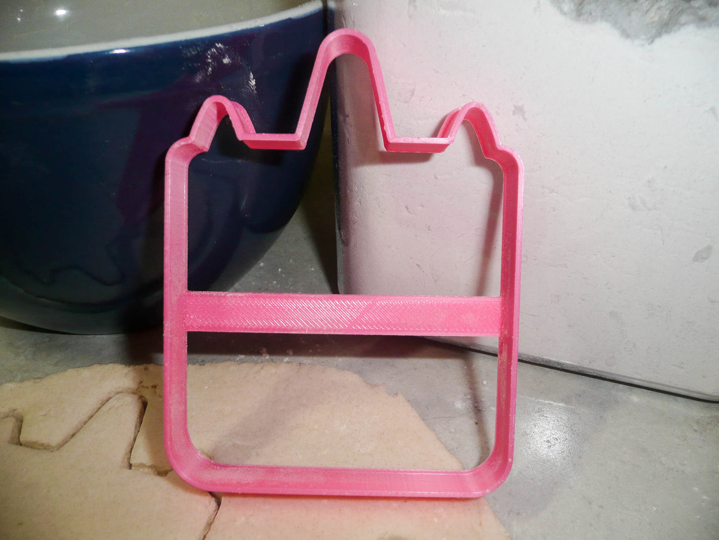 Unicorn Box Outline Magical Horse With Spiral Horn Cookie Cutter USA PR3244