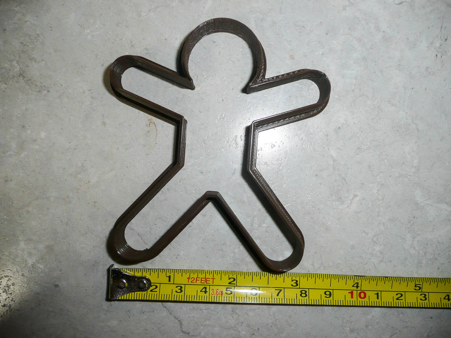 Star Jump Jumping Jack Gingerbread Man Christmas Cookie Cutter USA PR2148