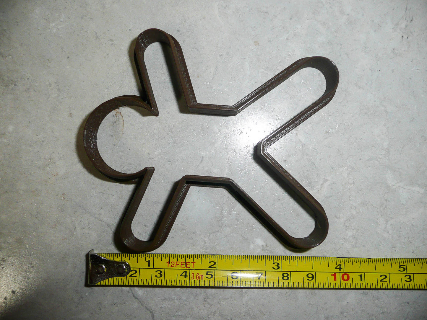 Star Jump Jumping Jack Gingerbread Man Christmas Cookie Cutter USA PR2148