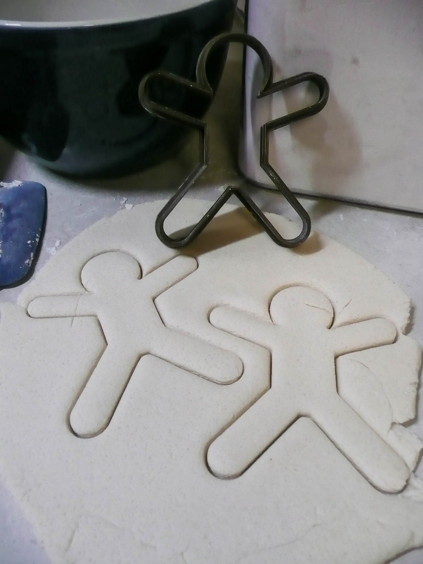 Star Jump Jumping Jack Gingerbread Man Christmas Cookie Cutter USA PR2148