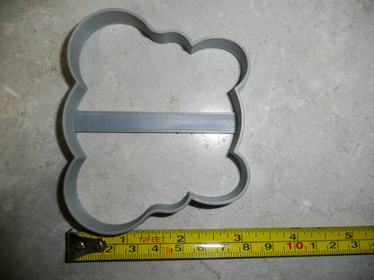 Elephant Head Face Outline Largest Land Mammal Zoo Cookie Cutter USA PR3163