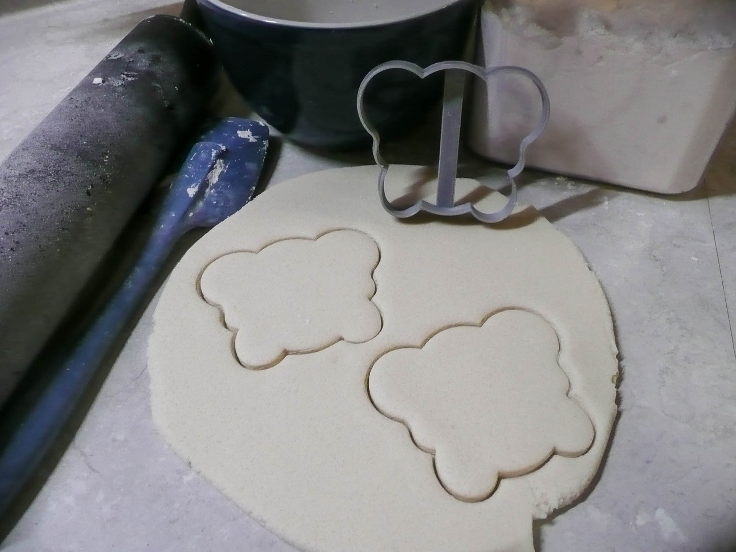 Elephant Head Face Outline Largest Land Mammal Zoo Cookie Cutter USA PR3163