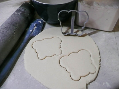 Elephant Head Face Outline Largest Land Mammal Zoo Cookie Cutter USA PR3163