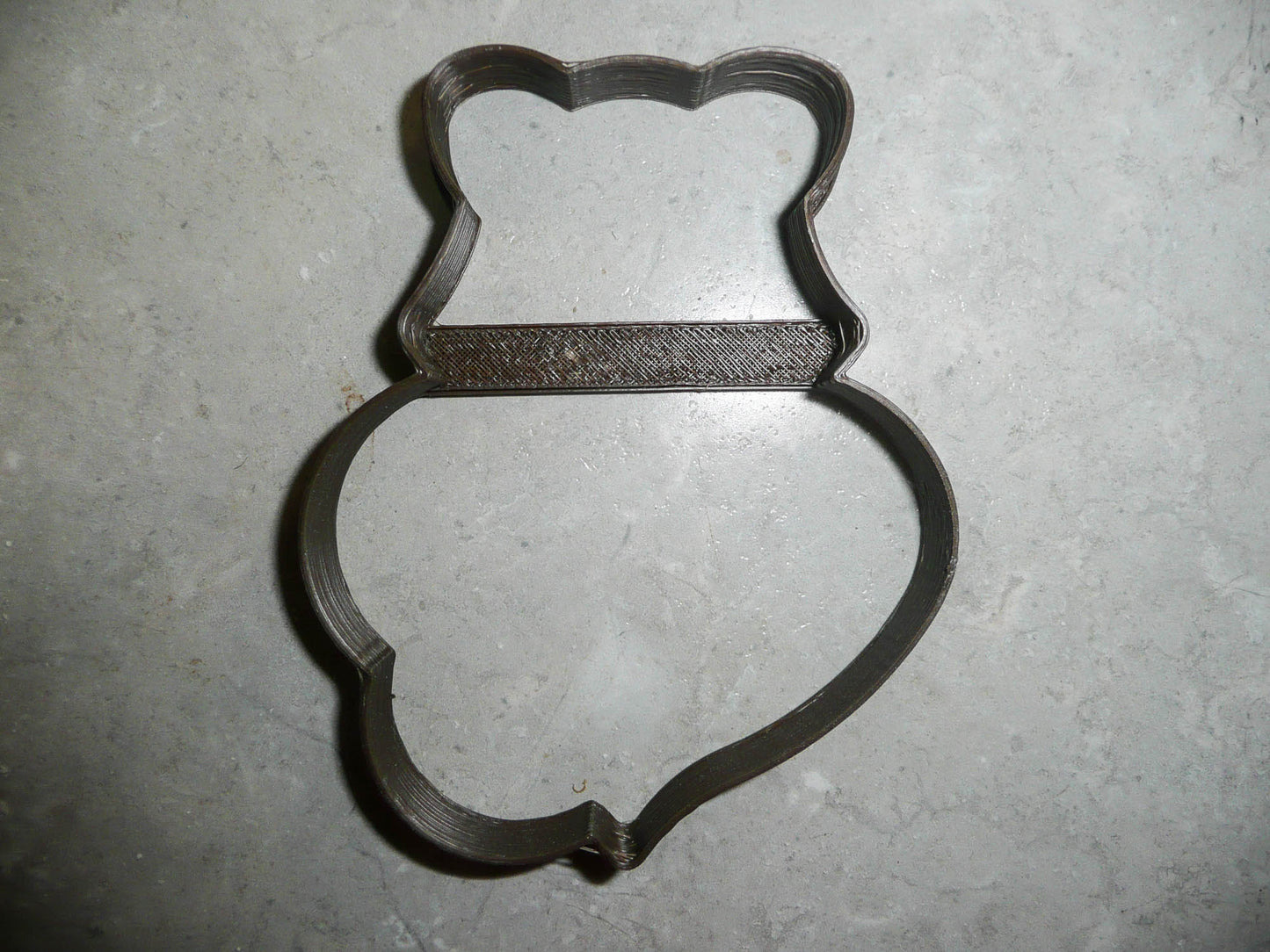 Fox Holding Heart Outline Valentine Baby Shower Cookie Cutter USA PR3164