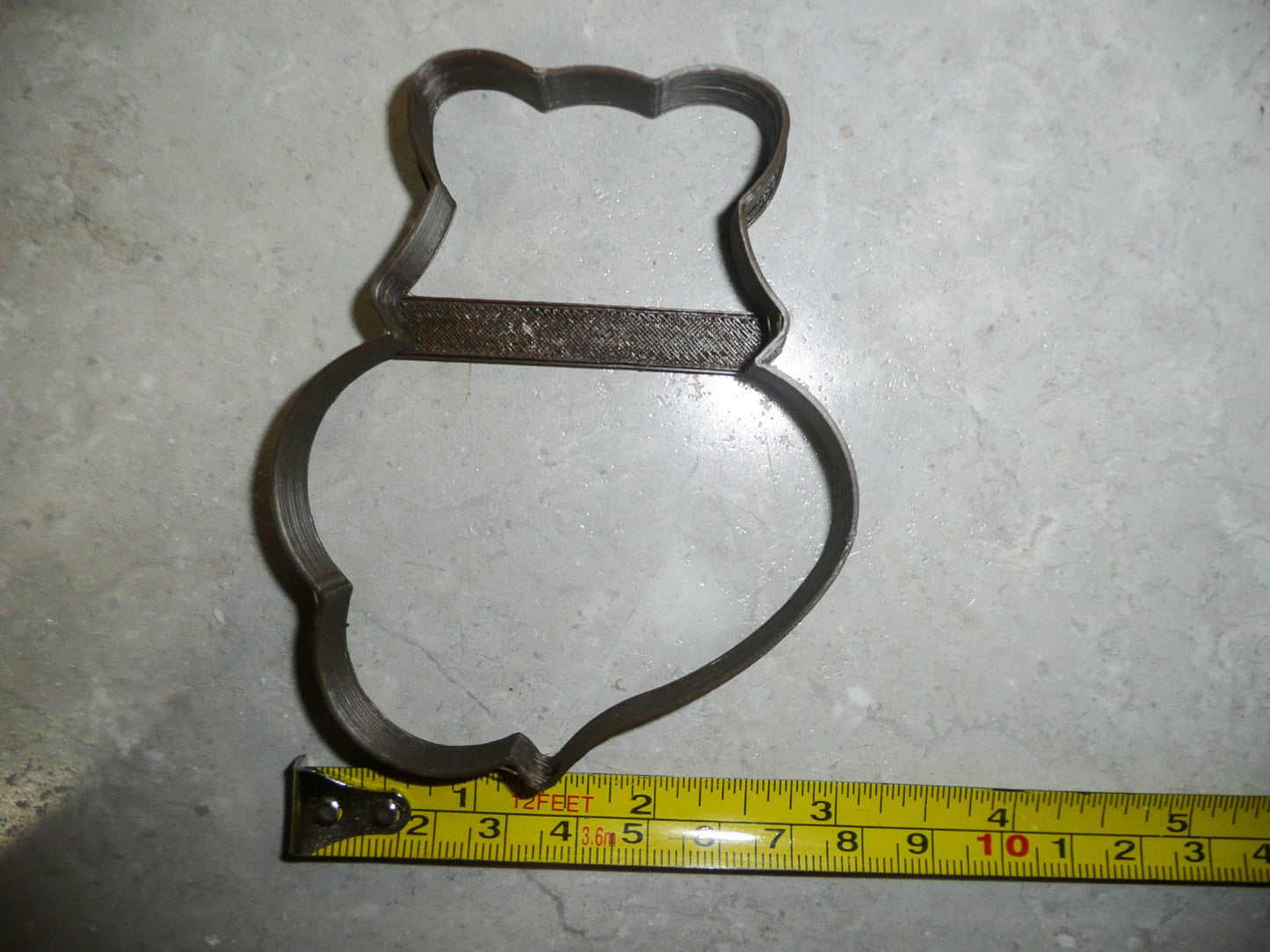 Fox Holding Heart Outline Valentine Baby Shower Cookie Cutter USA PR3164