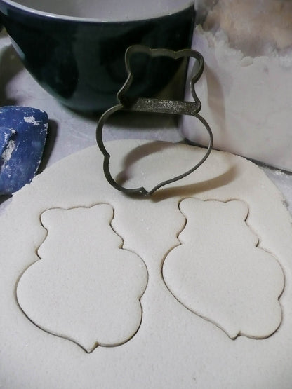 Fox Holding Heart Outline Valentine Baby Shower Cookie Cutter USA PR3164