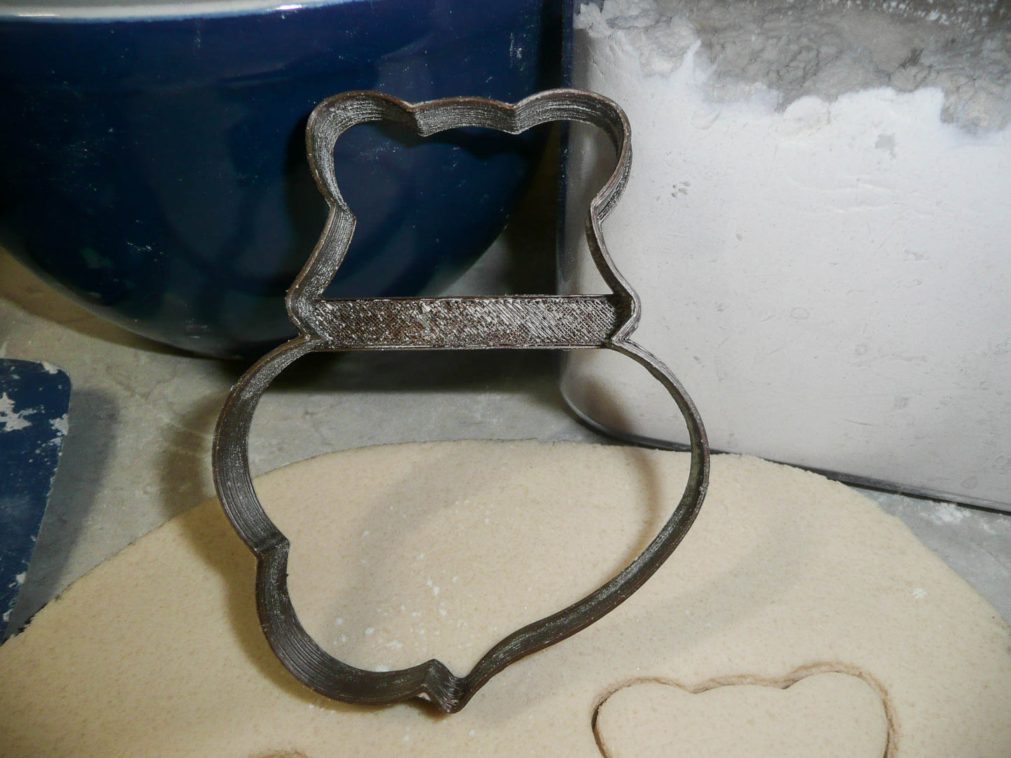 Fox Holding Heart Outline Valentine Baby Shower Cookie Cutter USA PR3164