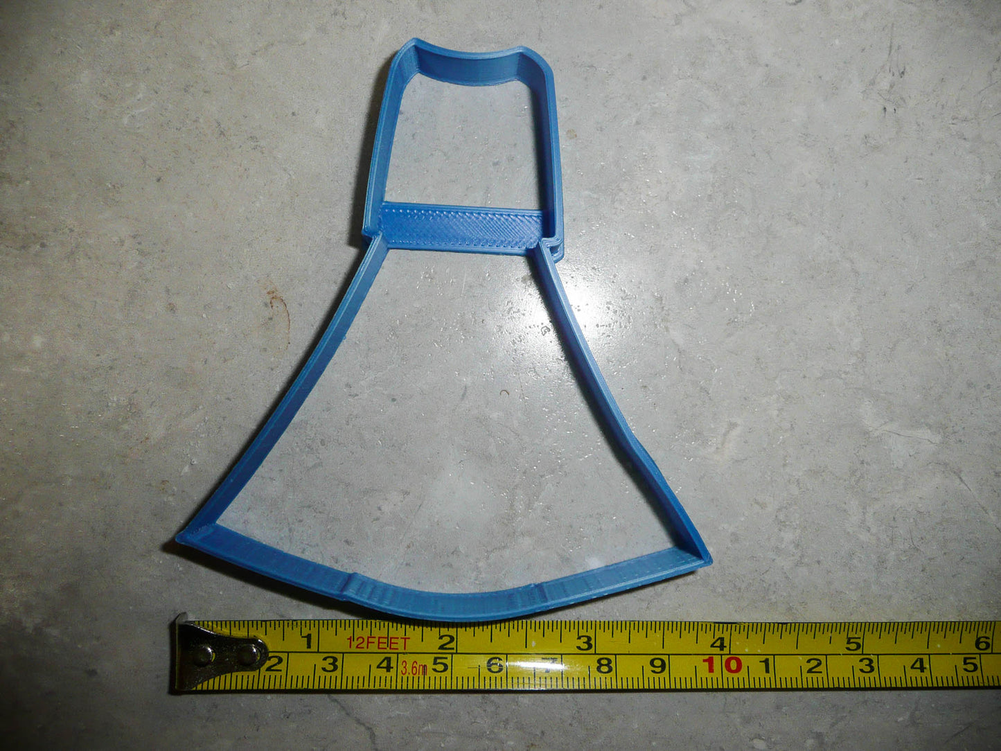 Queen Elsa Princess Dress Outline Frozen Cartoon Movie Cookie Cutter USA PR3235