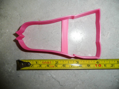 Princess Anna Dress Outline Frozen Kids Cartoon Movie Cookie Cutter USA PR3236
