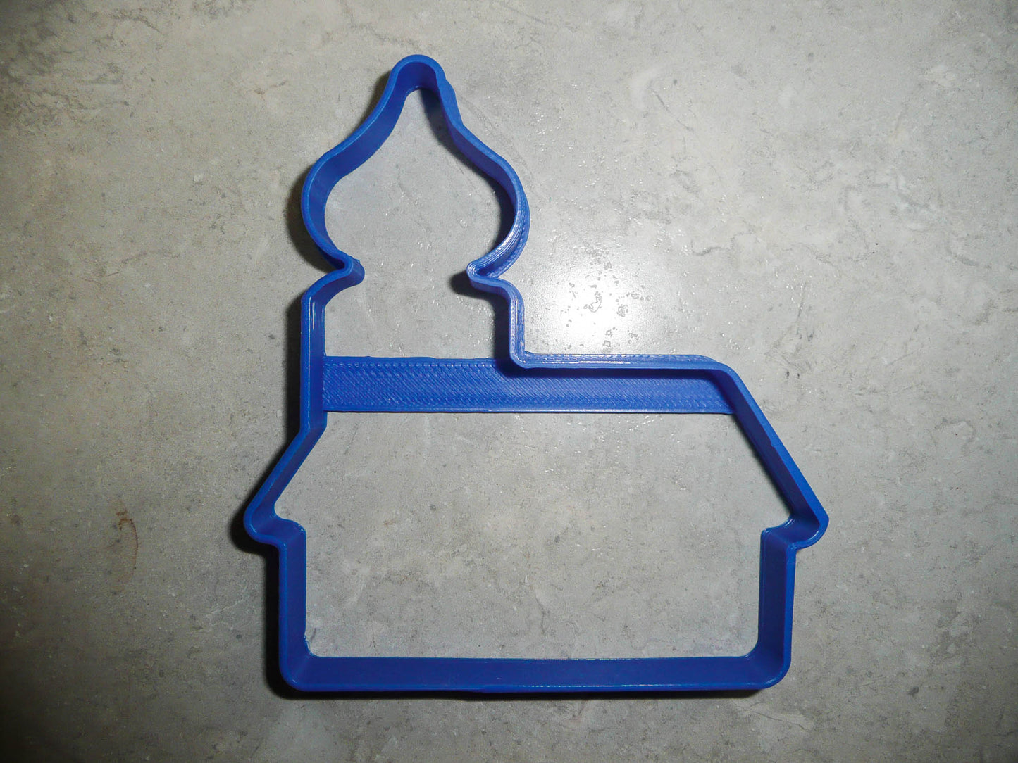 House Outline With Onion Dome Steeple Roof 4 Inch Size Cookie Cutter USA PR3081
