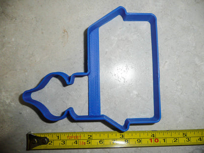 House Outline With Onion Dome Steeple Roof 4 Inch Size Cookie Cutter USA PR3081