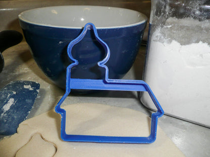 House Outline With Onion Dome Steeple Roof 4 Inch Size Cookie Cutter USA PR3081