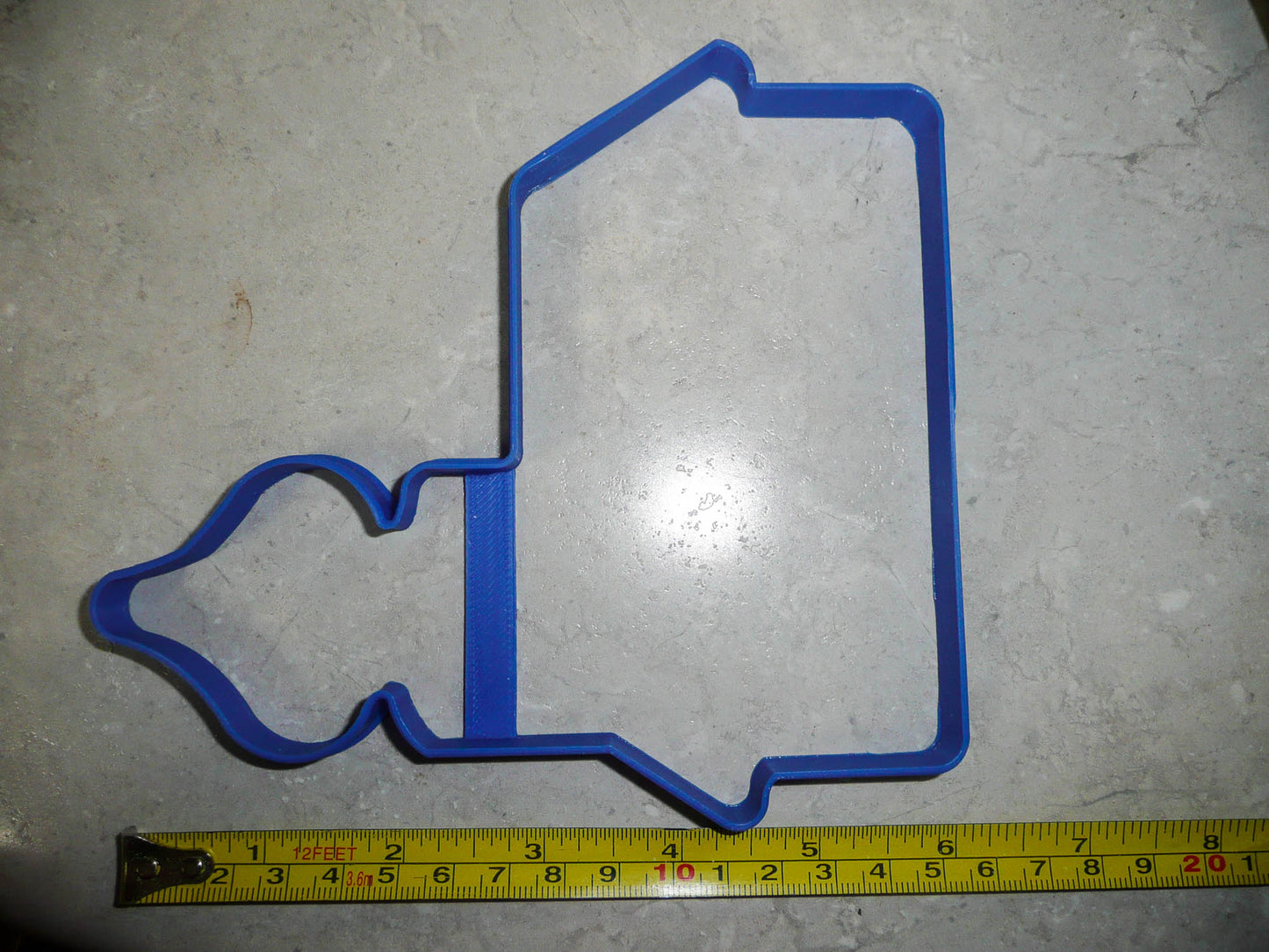 House Outline With Onion Dome Steeple Roof 6 Inch Size Cookie Cutter USA PR3082