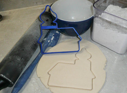 House Outline With Onion Dome Steeple Roof 6 Inch Size Cookie Cutter USA PR3082