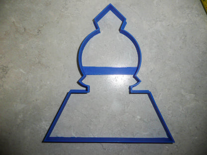 Church Outline With Onion Dome Steeple 6 Inch Size Cookie Cutter USA PR3084