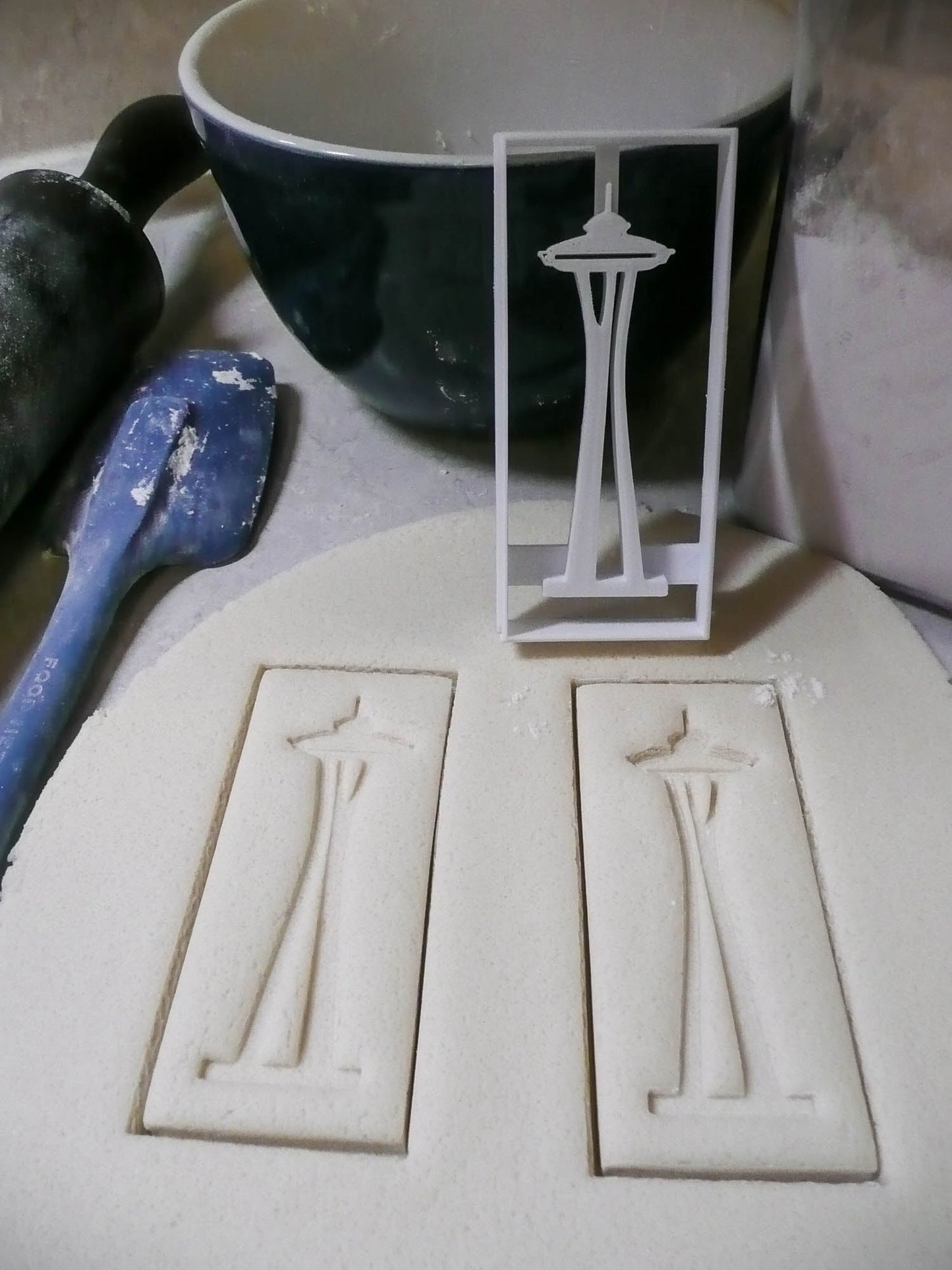 Space Needle Seattle Washington Observation Tower Icon Cookie Cutter USA PR3018