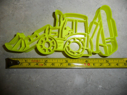 Backhoe Digger Excavating Construction Equipment Cookie Cutter USA PR3231