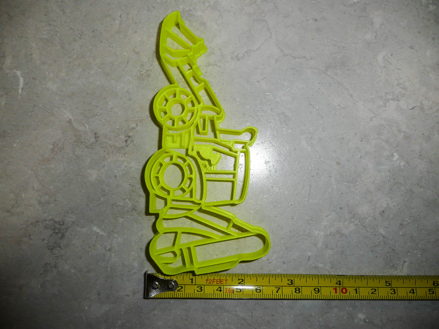 Backhoe Digger Excavating Construction Equipment Cookie Cutter USA PR3231