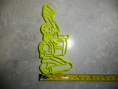 Backhoe Digger Excavating Construction Equipment Cookie Cutter USA PR3231