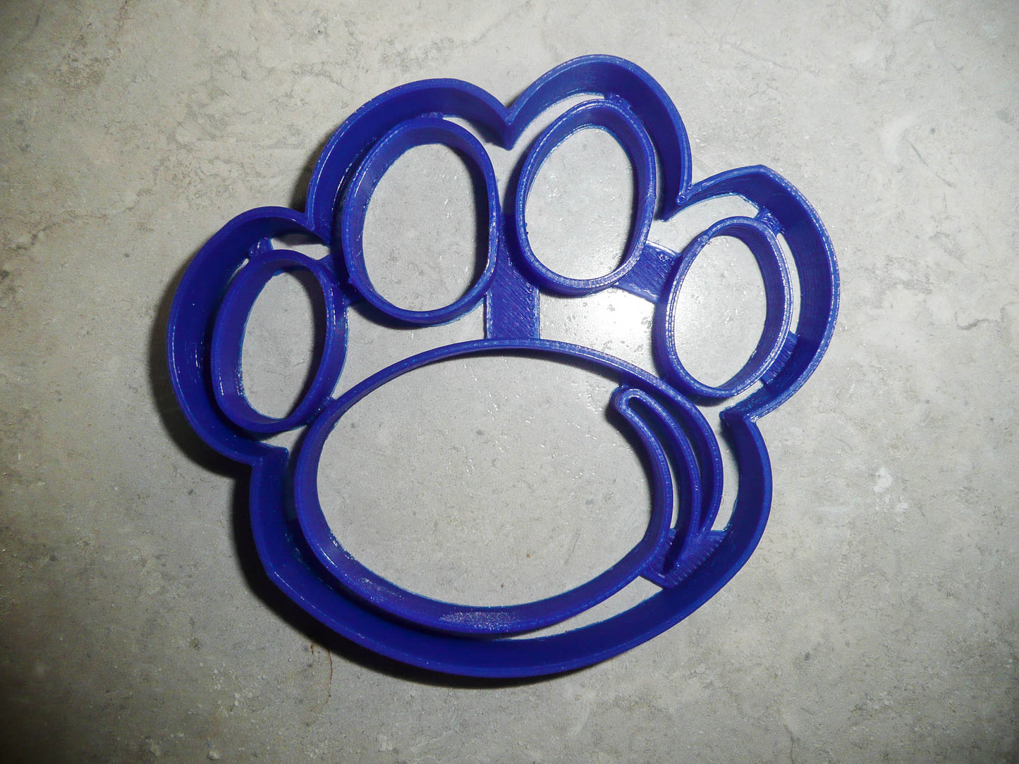 6x Penn State Univ Paw Fondant Cutter Cupcake Topper 1.75 IN USA FD3267