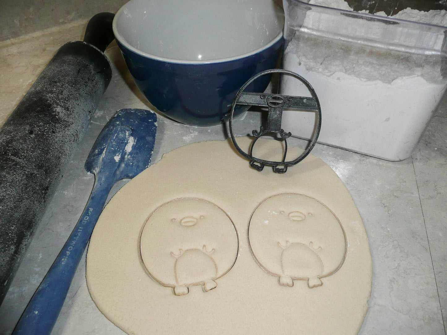 Round Chubby Puffy Animals Set of 6 Cookie Cutters USA PR1440