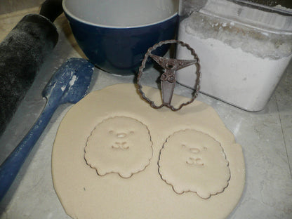 Round Chubby Puffy Animals Set of 6 Cookie Cutters USA PR1440